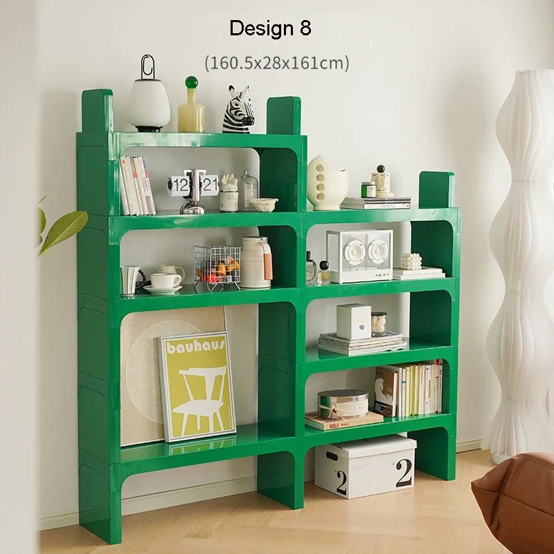 Étagère Modulable - ShelfCraft™ - Vert - Rangement Parfait