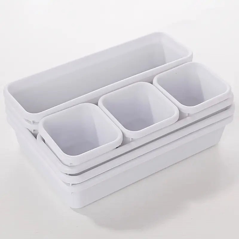 Organisation de Tiroir - DiviTray™ - Blanc - Rangement Parfait