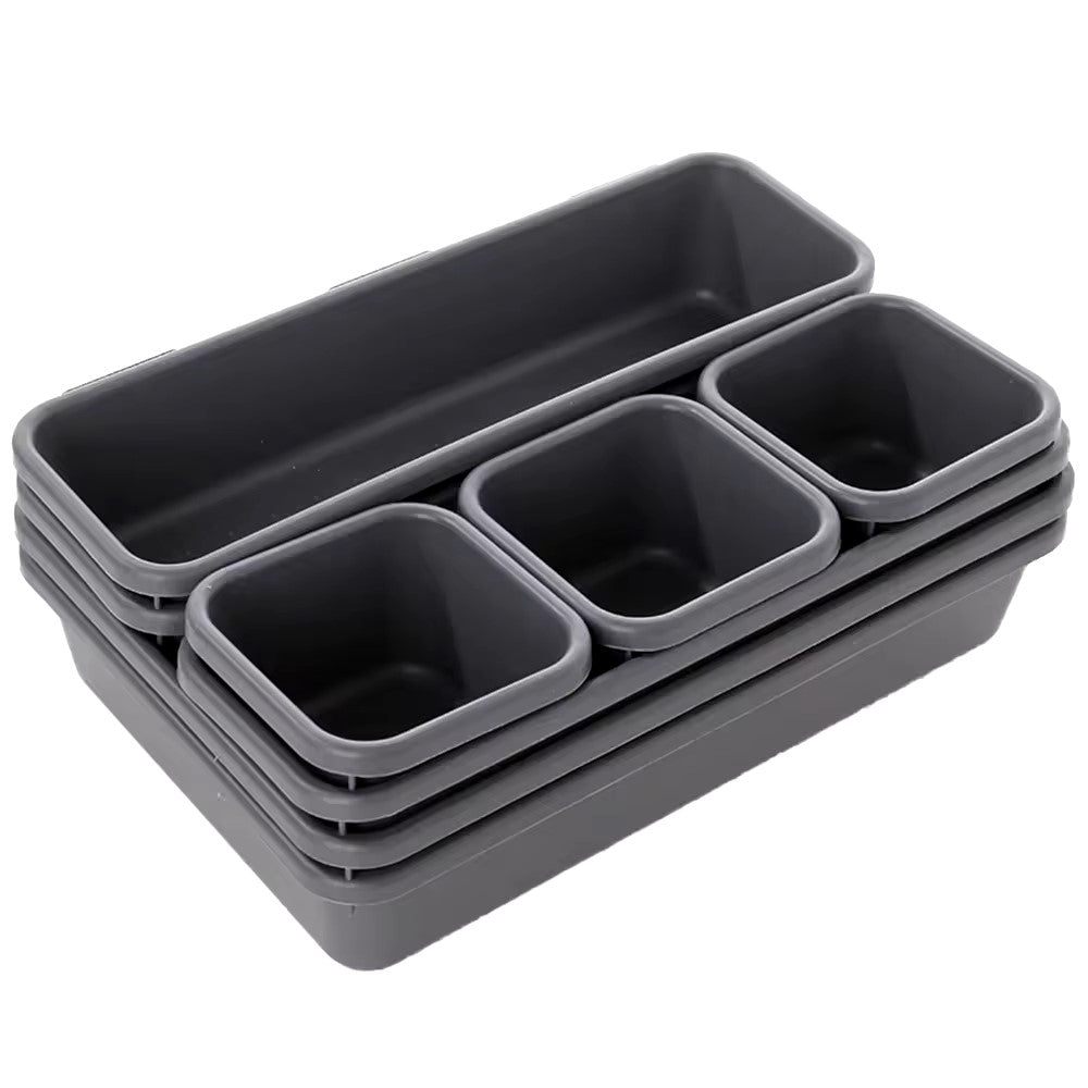 Organisation de Tiroir - DiviTray™ - Noir - Rangement Parfait