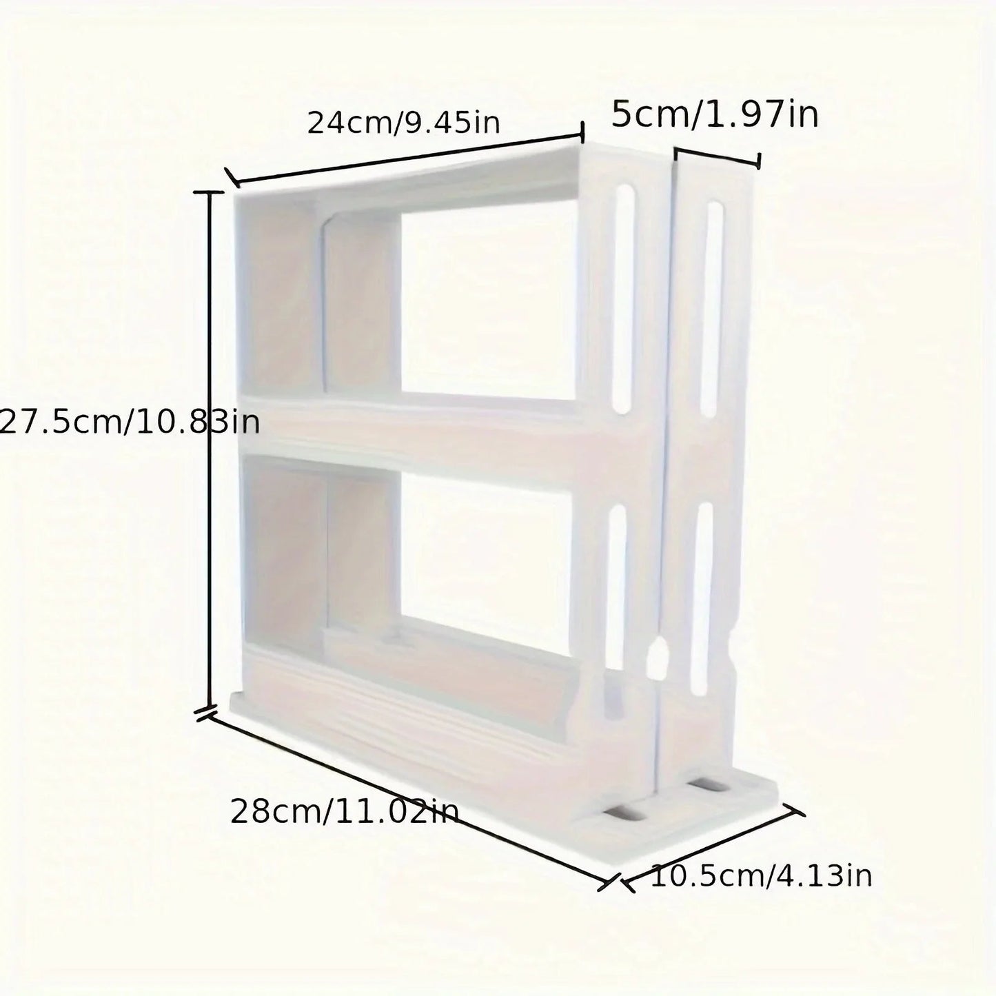 Support de Stockage - SpiceStorageRack™ - Blanc - Rangement Parfait